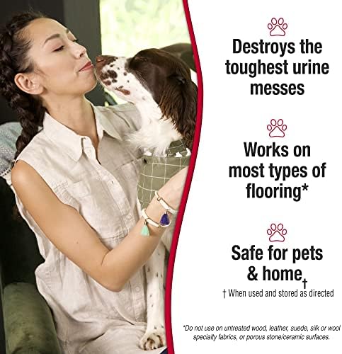 Nature's Miracle Urine Destroyer Plus for Dogs, Enzymatic Formula Tough on Strong Dog Urine and The Yellow Sticky Residue, 1 Gal - Image 6