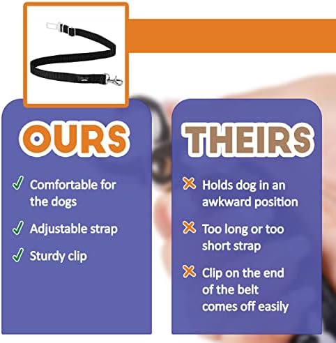 Mr. Pen- Dog Seat Belt, 2 Pack, Adjustable Dog Seat Belt for Car - Image 5