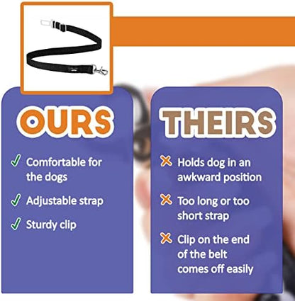 Mr. Pen- Dog Seat Belt, 2 Pack, Adjustable Dog Seat Belt for Car - Image 5