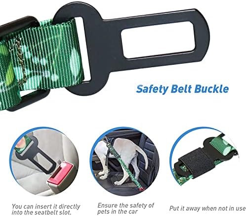 Hotsky Tactical Bungee Shock Absorbing No Pull Dog Leash,Leaves,4-6FT - Image 3