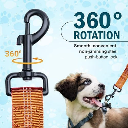 Hands Free Dog Leash with Waist Belt and Bungee for Walking - Image 4