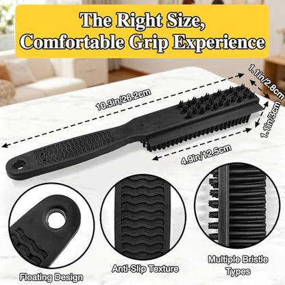 Easy-Clean Pet Rubber Hair Removal Brush – Multi-Surface Cleaning Tool for Cars & Home - Image 4