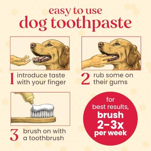 Burt's Bees Manuka Honey Fresh Mint Dog Toothpaste, 2.5 Oz - Image 3