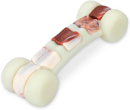 Tikaton Hammerbone Durable Dog Chew Toy for Aggressive Chewers, Beef Flavor Dog Toy, Large