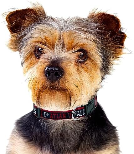 New & Improved Pets First NFL Atlanta Falcons Licensed PET Collar, X-Large - Heavy-Duty, Strong, and Durable New Dog Collar. Available in 32 Football Teams and 4 Sizes - Image 3