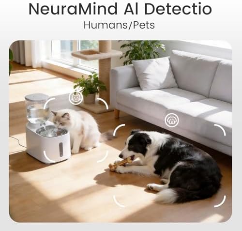 youkey 2.5K Indoor Pet Security Camera, Two-Way Audio Chat to Your Pets, AI Pet/Human Detection, 360° AI Human Tracking, Privacy Mode, No Monthly Fees, Night Vision, WiFi 6（2.4GHz & 5GHz） - Image 2