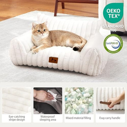 Cat Couch for Pets, Cute Cat Bed for Indoor Cats - Image 3