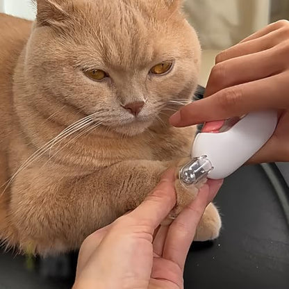 Adjustable Cat Nail Clipper to Avoid Excessive Cutting, Cat Nail Trimmer with Nail File, Pet Nail Clippers for Kitten Bunny Guinea Pig Rabbit Ferret (Pink) - Image 3