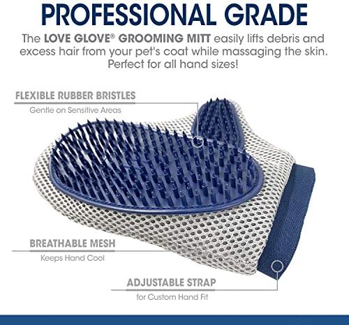 Four Paws Love Glove Dog Grooming Mitt - Image 6