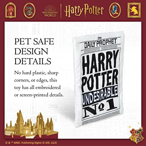 Harry Potter Daily Prophet Newspaper CrInchkle Dog Toy - Image 3
