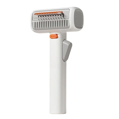 2026 New 2-in-1 Pet Self-Detangling & Grooming Comb, 2-in-1 Pet Comb Untangle & Remove Tangles One-Touch Switch, Pets Grooming Brush Detangle, Deshed (1Pcs)