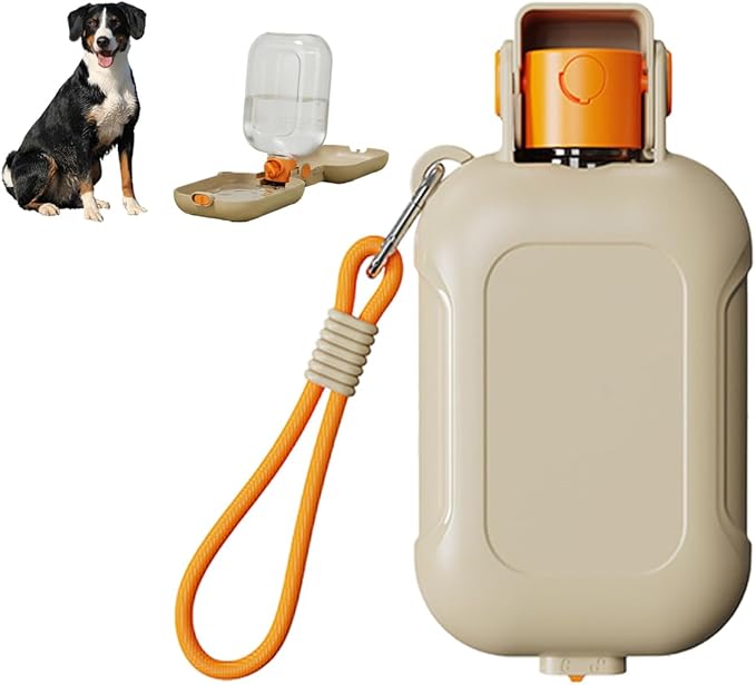 Portable Pet Travel Collapsible Bowls, Dog Camping Hiking Water Bottle, Cat Travel Bowl, Dog Walking Water Bottle Outdoor Bottle for Big Dogs, Durable, Easy to Clean