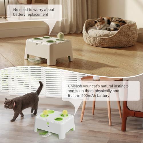 Cat Interactive Automatic Toys, Magic House Whack-a-Mole Toy - Image 6