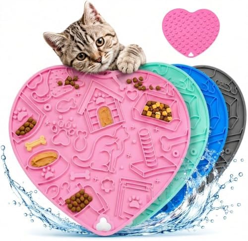 Interactive Cat Puzzle Feeder & Dog Enrichment Toy, Slow Feeder for Indoor Cats, Kittens, Puppies & Small Dogs, Treat Dispensing Food Puzzle to Encourage Foraging, Mental Stimulation & Reduce Boredom by Unknown