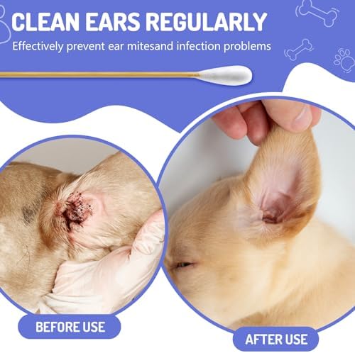 600pcs Professional Dog Ear Swabs, Specially Designed for Dogs - Image 5