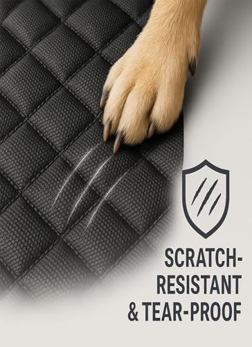 fidozen Dog Car Seat Cover, Waterproof Pet Hammock, Extra Large, Black, SUV - Image 3