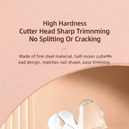 2-in-1 Dog Nail Clippers & Cat Nail Clipper with 2 LED Lights, USB Rechargeable with Smart Power Display, Low Noise Grooming Tool for Small, Medium, and Large Dog & Cat Nail Trimmer(White)