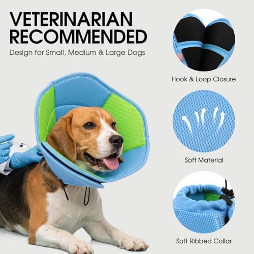 Dog Cone Soft Cone for Dogs to Stop Licking - Image 3
