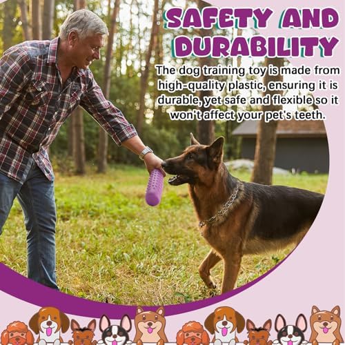 Blueweenly Purple Dog Bumper Toy Training Dummy, 4 Pcs - Image 6
