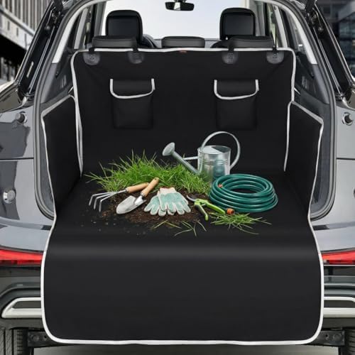Cargo Liner for Dogs Waterproof PetCargo Liner with Side Flaps Large SizeUniversal Fit Area with Side and BumperProtector SUV Pet Cargo Liner by bytaoqipet
