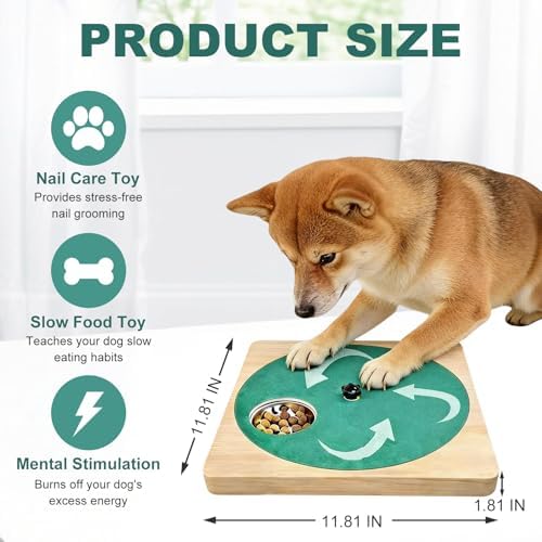 Dog Nail Scratch Board with Treat Board, Stress-Free Nail Care for Dog - Image 4