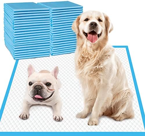 DEEP DEAR Dog Pads Extra Large 30"x36" [30-Count], XXL Puppy Pads for Potty Training, Leak-Proof Pee Pads for Dogs, Super Absorbent Puppy Pee Pads XL, Disposable Pet Pads for Puppies, Cats, Rabbits by DEEPDEAR