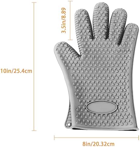 Pet Hair Remover Gloves - Sticker Gloves Clean Pet Hair on Furniture with Ease, Suitable for Soft and Irregular Surfaces. Such as Sofas, Pillows, Mattresses, Cat Trees. (Silicone, Grey(2 PCS) - Image 2