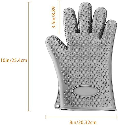 Pet Hair Remover Gloves - Sticker Gloves Clean Pet Hair on Furniture with Ease, Suitable for Soft and Irregular Surfaces. Such as Sofas, Pillows, Mattresses, Cat Trees. (Silicone, Grey(2 PCS) - Image 2