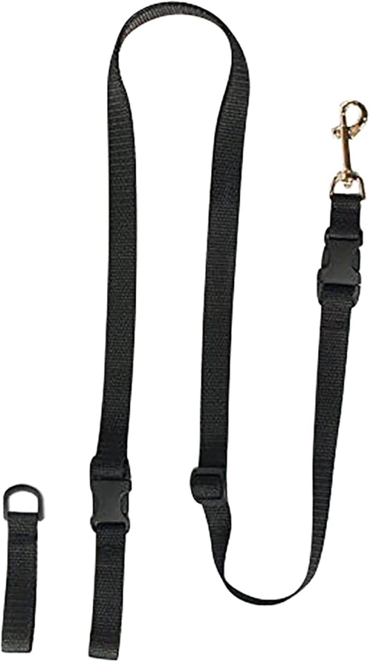 The Buddy System Accessories for Our Dog Leashes Made in USA (Extra Buddy, Small Dog Black)