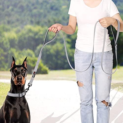 Plutus Pet Double Handle Dog Leash, 5 FT Long, for Medium Large Dogs - Image 4