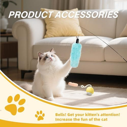 Interactive Cat Toys Accessory with Fish and Worm Toys for Cats to Chase - Image 5