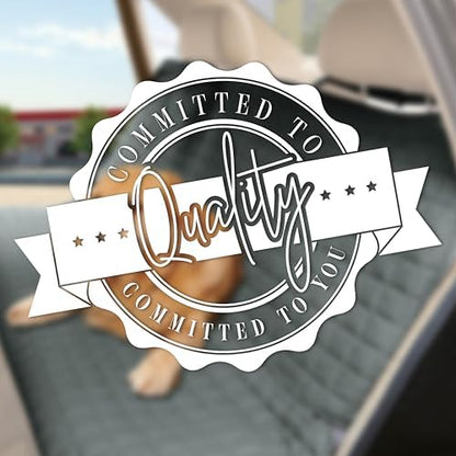 Elegant Comfort Premium Pet Car Seat Cover for Front Seat, Luxury Microfiber Car Seat Protector, Heavy Duty and Durable, Non-Slip and Waterproof Car Seat Cover for Trucks, Cars, and SUVs, Gray - Image 7