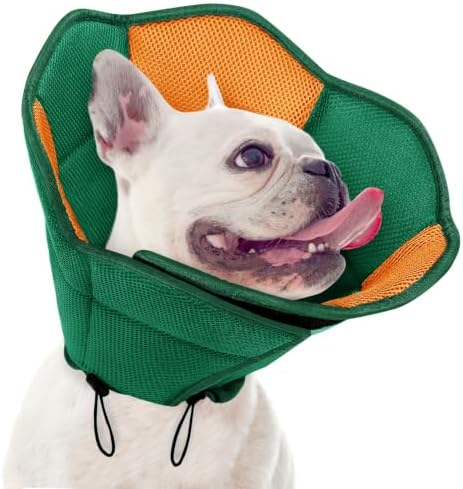 Dog Cones for Medium Dogs Soft Cone for Dogs to Stop Licking by SUNFURA