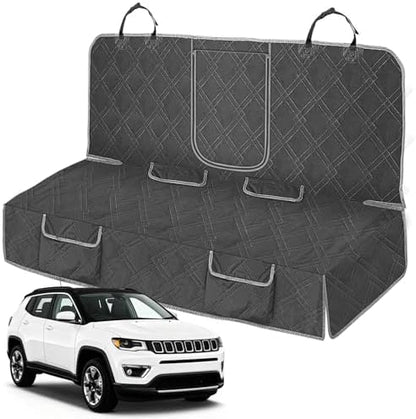 Dog Car Seat Cover Fit for 2017-2026 Jeep Compass by Kistrba
