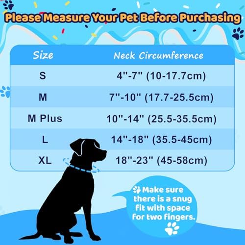 Grand Line Donut Inflatable Collar for Dogs and Cats, Soft Recovery Dog Cone After Surgery, Protective Pet Neck Cone for Small, Medium, Large Dogs, Not Block Vision (Blue, L) - Image 4