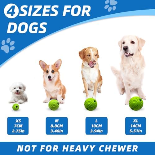 Dog Toys Ball, Interactive, XS, 2.75 in (7 cm) - Image 5