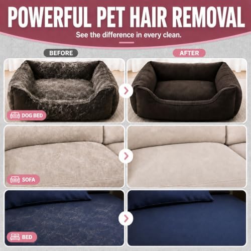 Thickened Pet Hair Removal Glove for Couches, Carpets and Pet Beds - Image 6