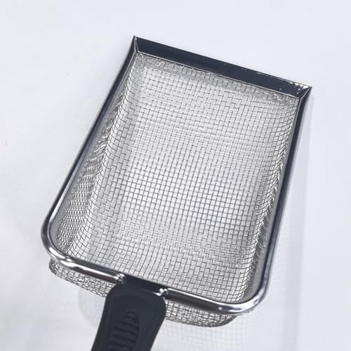 Cat Litter Scoop with Stainless Steel Mesh, 2.8mm Hole - Image 7