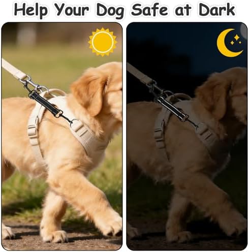 YUEPET 2 Pack Dog Collar Safety Clips, Adjustable Prong Collar Backup Clips - Image 5