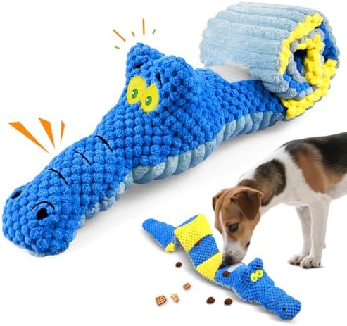 TOOPTATE Crocodile Squeaky Dog Toy by TOOPTATE