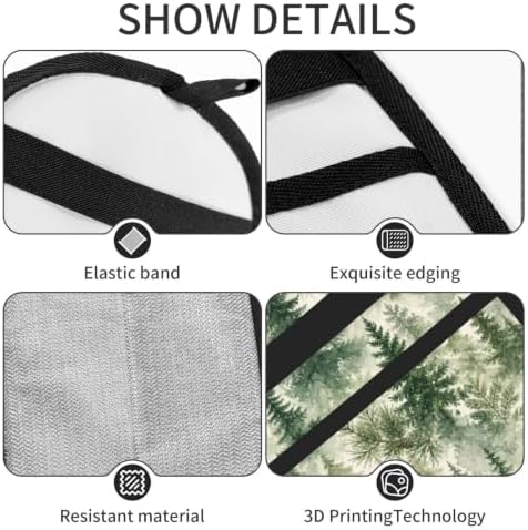 Rustic Forest Pet Hair Removal Glove Brush Pet Hair Remover Tool for Carpet - Image 4
