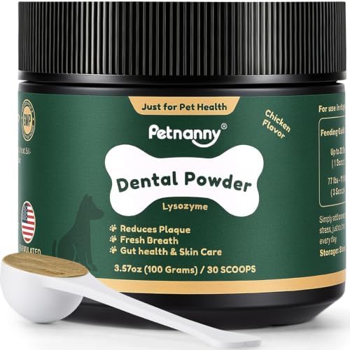 Petnanny Dog Dental Powder – Teeth Cleaning Powder by PETNANNY
