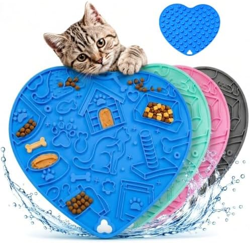 Interactive Cat Puzzle Feeder & Dog Enrichment Toy, Slow Feeder for Indoor Cats, Kittens, Puppies & Small Dogs, Treat Dispensing Food Puzzle to Encourage Foraging, Mental Stimulation & Reduce Boredom by Unknown