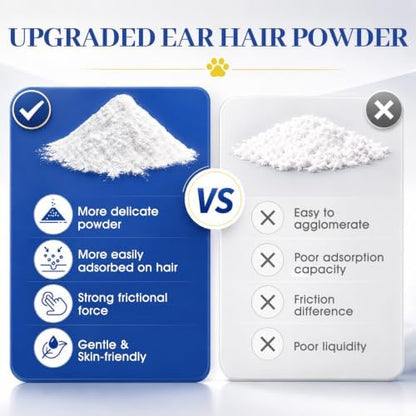 Upgraded Dog Ear Powder with 5.5 Inch Hair Removal Tool - Image 4
