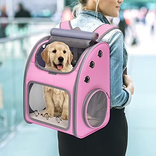 Expandable Cat Backpack Carrier, Portable Cat Backpack Up to 18 lbs - Image 7