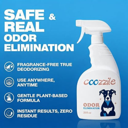 Pet Odor Eliminator Spray for Home, Fragrance Free Dog and Cat Urine Odor Remover for Carpet, Litter Box, Furniture, Pet Bedding and Floors, Colorless, 25 Fl Oz - Image 2