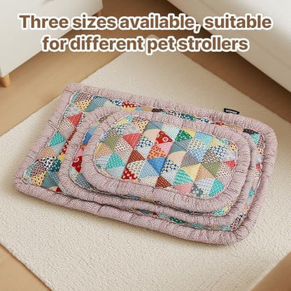 Beberoad Large Pet Stroller Single-Sided Pad - Warm and Non-Slip Mat, R8 Special Pet Stroller Seat Cushion, Comfortable and Soft - Image 6