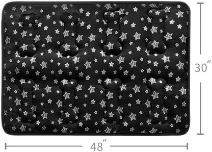 Dog Crate Pad Mat (48" X 30"), Soft Dog Bed Mat with Cute Prints - Image 5