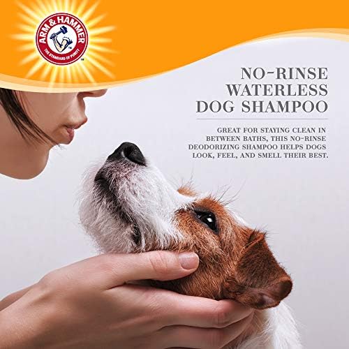 Arm & Hammer for Pets Ultra Fresh Dog Deodorizing Foam,Juniper Mist Scent - No Rinse Waterless Dog Shampoo for Smelly Dogs,Pet Deodorizer,Bathing Supplies,8 Fl Oz,(Pack of 2) - Image 2