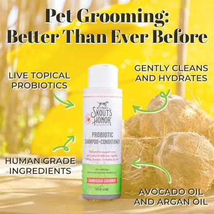 SKOUT'S HONOR Probiotic Grooming Essentials Bundle - Sunkissed Coconut - Image 3